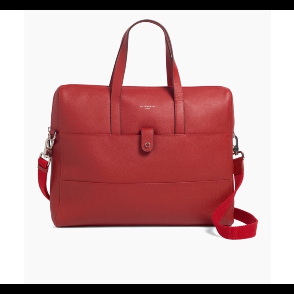 Le Tanneur laptop bag. Some scratches. See photos.